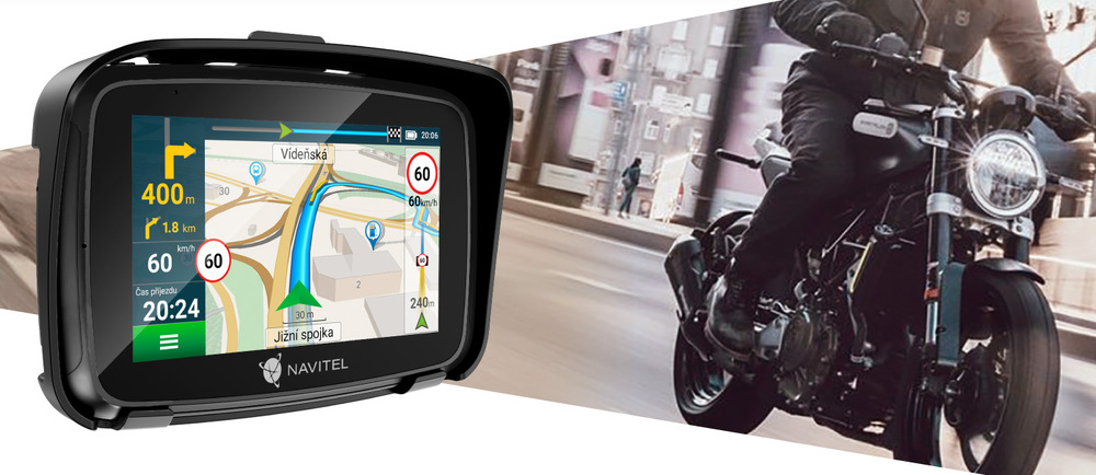Navigační systém GPS NAVITEL G590 MOTO černá Navigační systém GPS NAVITEL G590 MOTO černá