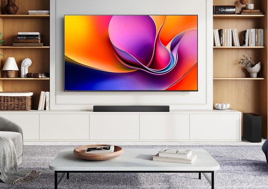Smart Tv Hisense 65A6Q, v domácnosti