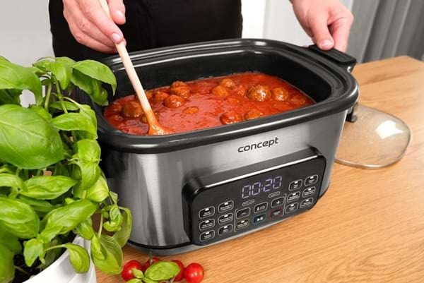 Multifunkční hrnec Concept CK9000, 6 l nerez