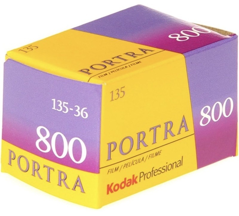 Profesionální negativní film Kodak nabízí 36 snímků, vysoká ostrost