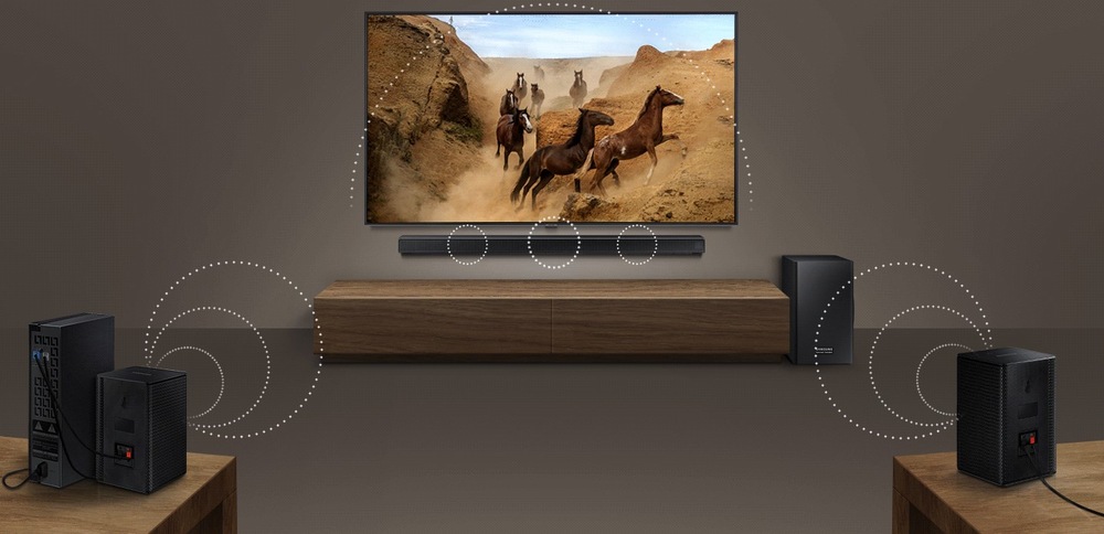 Soundbar Samsung HWQ60R černý Soundbar Samsung HWQ60R černý