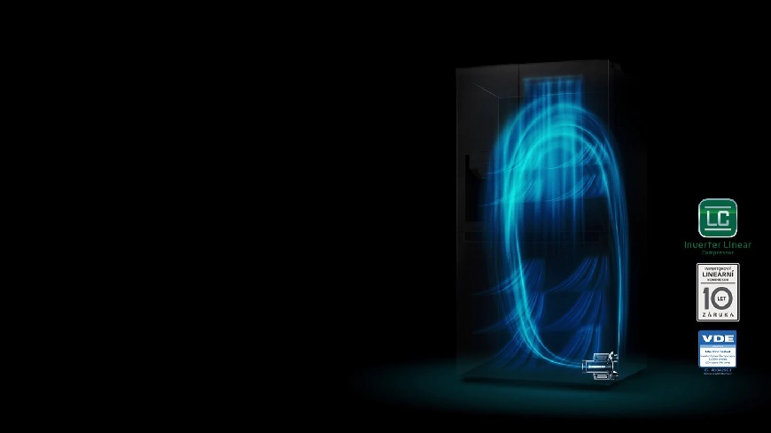 Americká lednice LG GSJV91MCAE Americká lednice LG GSJV91MCAE