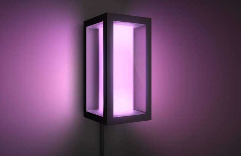 Nástěnné svítidlo Philips Hue Impress White and Color Ambiance, nástěnné 12V černé