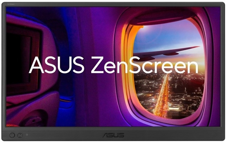 Přenosný monitor Asus ZenScreen MB169CK, černá barva