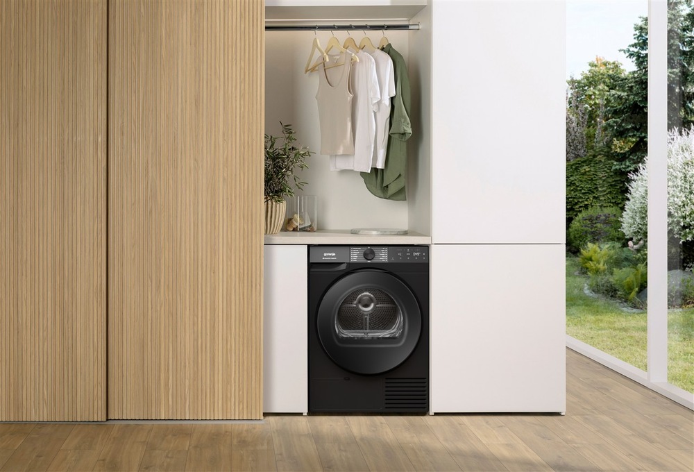 Sušička prádla Gorenje G400 DG48DB NatureDry černá Sušička Gorenje DG48DB NatureDry v moderní domácnosti