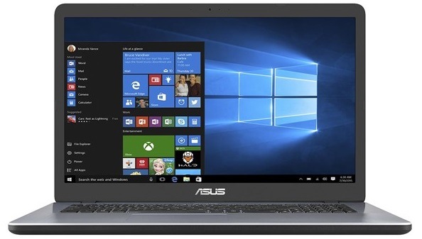 Notebook Asus F705NC-BX014T šedý