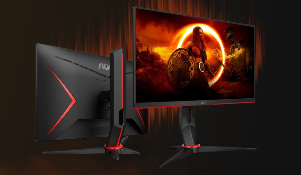 Herní monitor AOC 24G2SPU/BK černý
