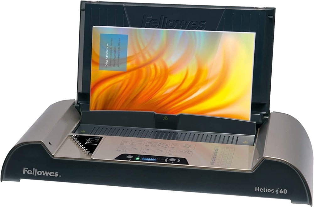 Vazač Fellowes Helios 60, termovazba černý/šedý Vazač Fellowes Helios 60, termovazba černý/šedý