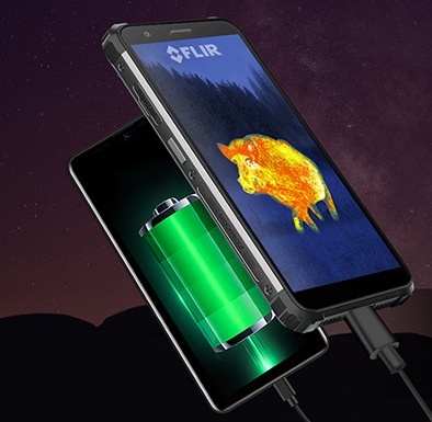 Mobilní telefon iGET Blackview GBV6600 Pro Thermo oranžový Mobilní telefon iGET Blackview GBV6600 Pro Thermo oranžový