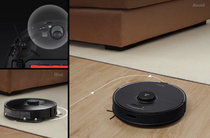 Robotický vysavač Roborock S7 Black černý Robotický vysavač Roborock S7 Black černý