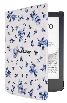 Pouzdro pro čtečku e-knih PocketBook pro 629 Verse a 634 Verse Pro bílé/modré