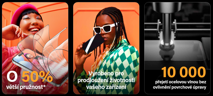 Tvrzené sklo PanzerGlass EyeCare na Apple iPhone 15 Pro Max s instalačním rámečkem
