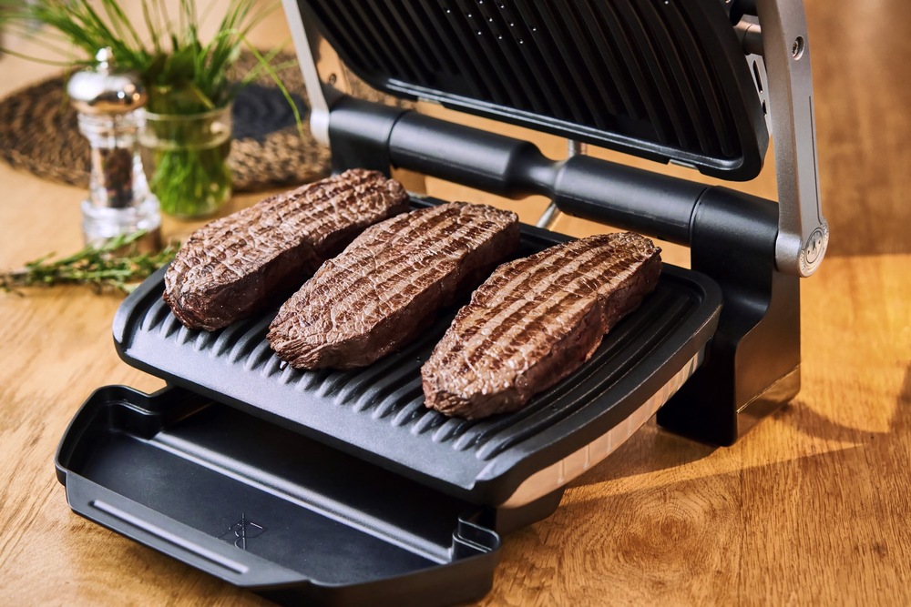 Gril Tefal Optigrill+ GC712834 černý TEFAL OptiGrill+ GC712834