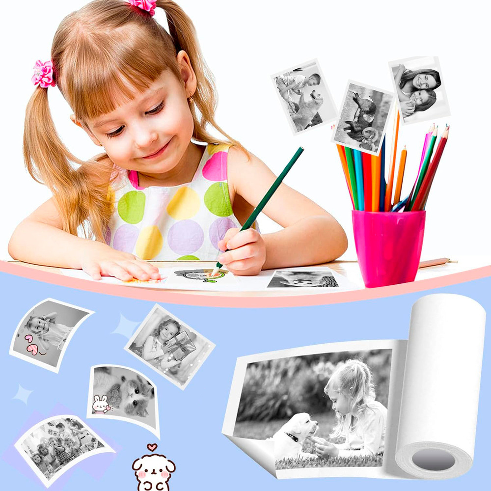 Instantní fotoaparát Helmer TP02 růžový Fotoaparát Helmer TP02, růžová