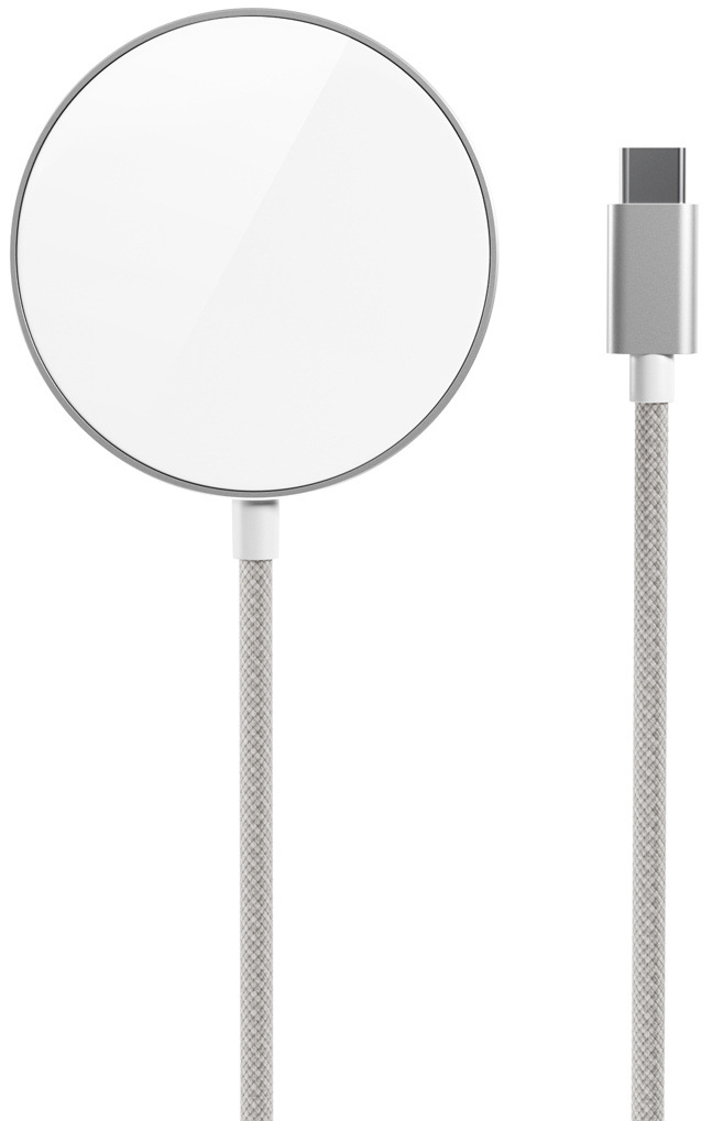 Bezdrátová nabíječka Epico UltraBase Qi2 Mag+ stříbrná Bezdrátová nabíječka Epico UltraBase Qi2 Mag+ stříbrná