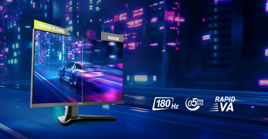 Herní monitor MSI MAG 275CQF E18 černý