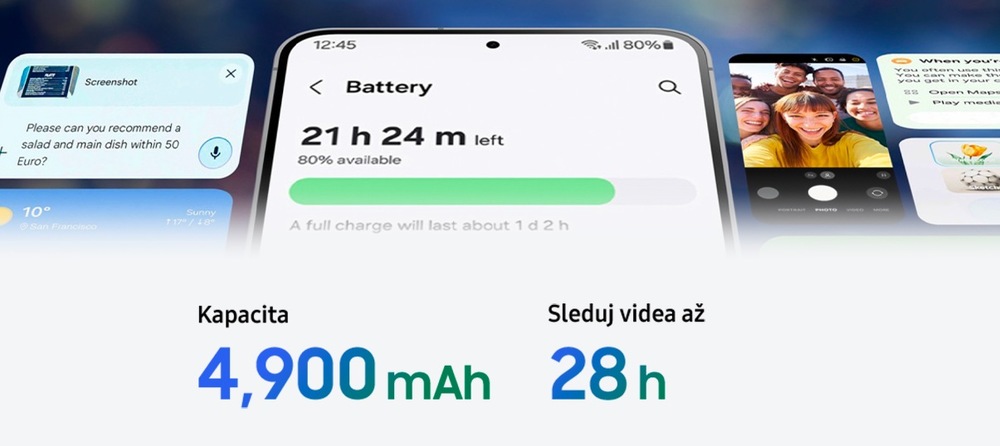 Mobilní telefon Samsung Galaxy S25 FE 5G 8 GB / 256 GB bílý Mobilní telefon Samsung Galaxy S25 FE 5G 8 GB / 256 GB bílý
