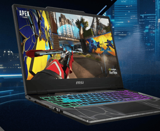 Notebook MSI Cyborg A15 AI B2HWGKG-080CZ černý