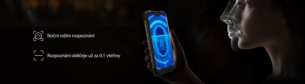 Mobilní telefon iGET BLACKVIEW GBV9700 Pro černý