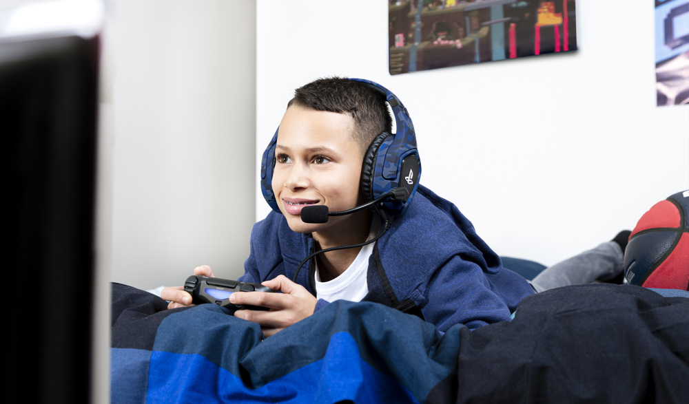 Headset Trust GXT 488 Forze-B Sony PS4 Licensed modrý Headset Trust GXT 488 Forze-B Sony PS4 Licensed modrý