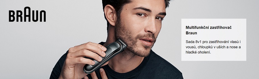 Zastřihovač multifunkční Braun MGK 5260 Braun MGK 5260 Grey