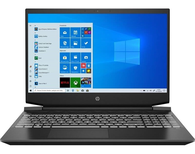 Notebook HP Pavilion Gaming 15-ec0602nc černý
