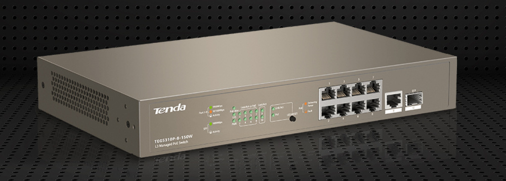 Switch Tenda TEG5310P-8-150W Switch Tenda TEG5310P-8-150W