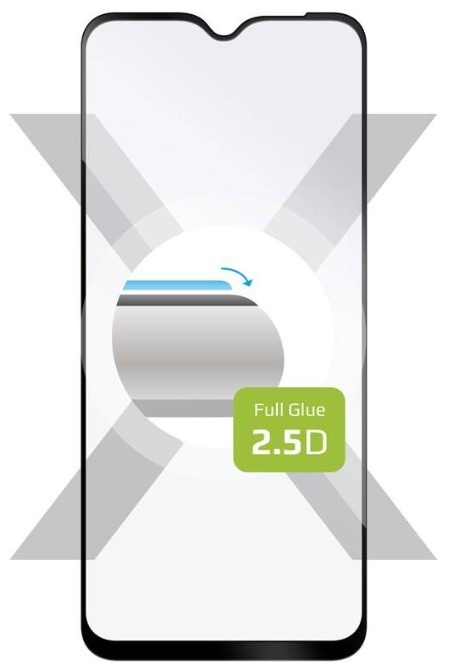 Tvrzené sklo FIXED Full-Cover na Samsung Galaxy A23 5G černé