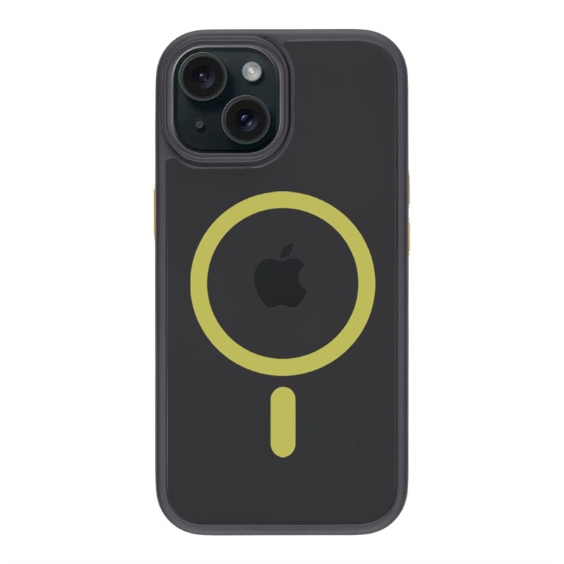 Kryt na mobil Tactical MagForce Hyperstealth 2.0 na Apple iPhone 15 černý/žlutý