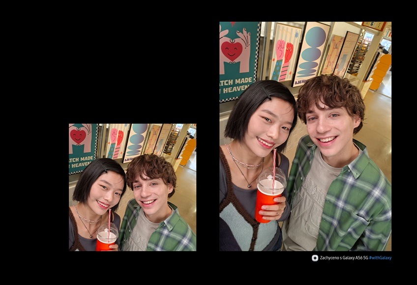 Mobilní telefon Samsung Galaxy A56 5G 8 GB / 128 GB černý