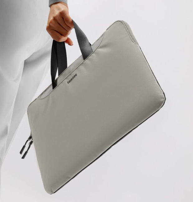 Brašna na notebook tomtoc Light-A21 Dual-color Slim Handbag 13,5" - šedá