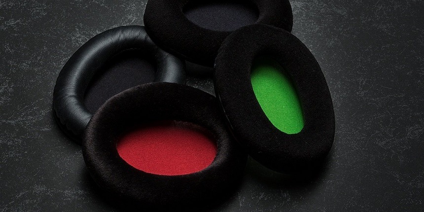Headset HyperX Cloud II černý/červený Náušníky HyperX Cloud II