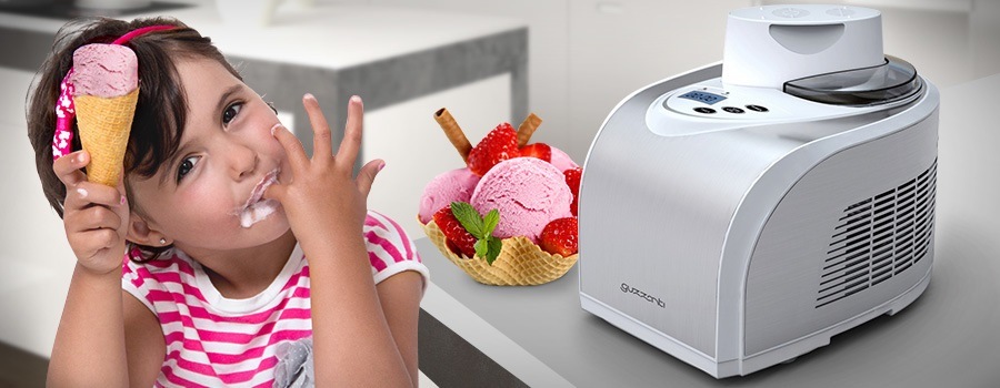 Zmrzlinovač Guzzanti GZ 152 stříbrný