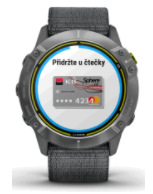 Chytré hodinky Garmin Enduro - Black - Black Nylon Band Chytré hodinky Garmin Enduro - Black - Black Nylon Band
