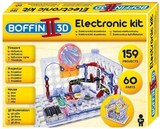 El. stavebnice Boffin II 3D