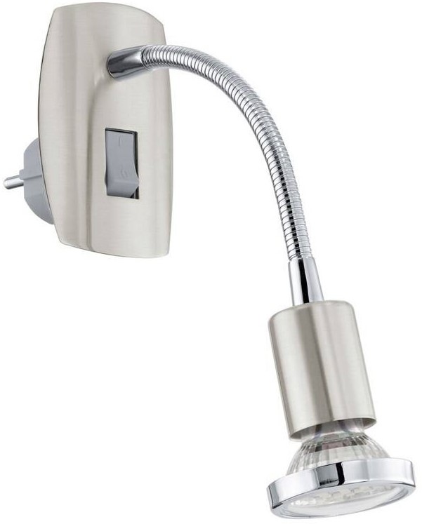 Bodové svítidlo Eglo Mini 4, zásuvkové, prodloužené chrom