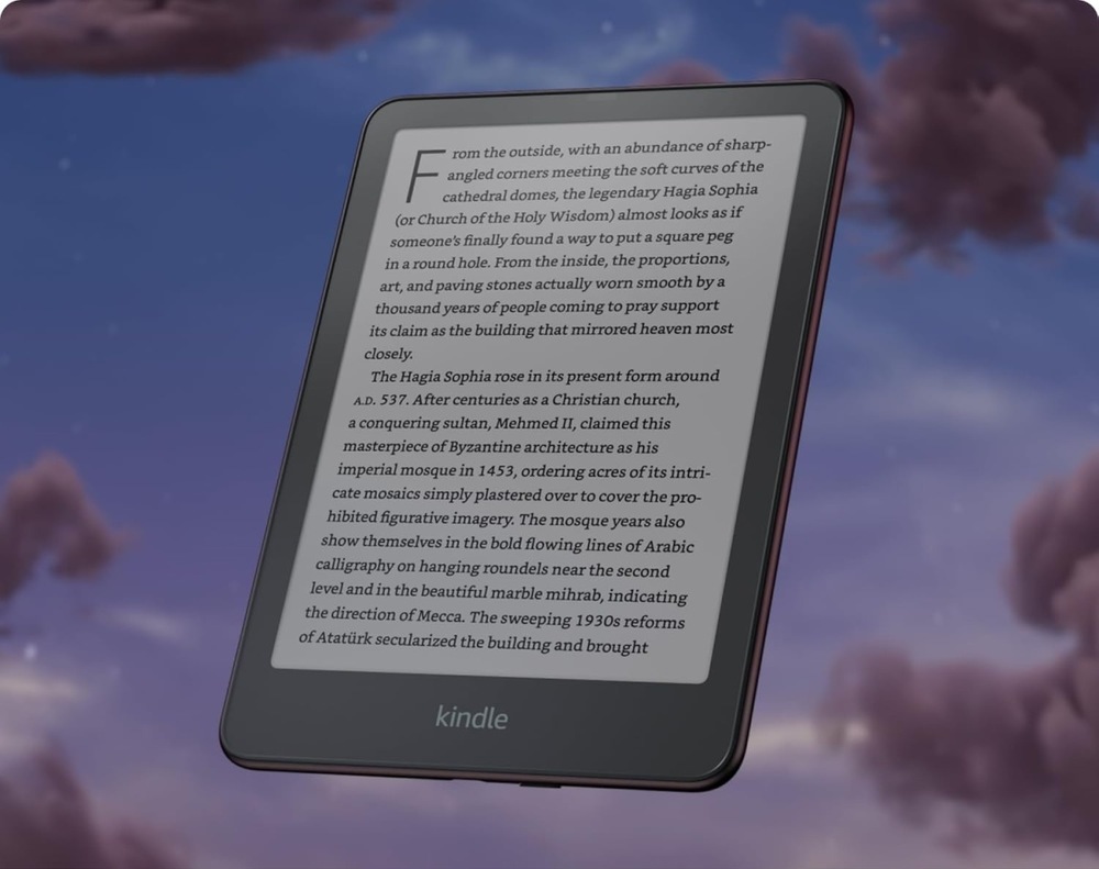 Čtečka e-knih Amazon Kindle Paperwhite Signature Edition 2024 32 GB - bez reklam černá