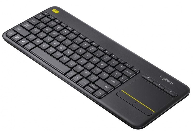 Klávesnice Logitech Wireless K400 Plus, CZ/SK černá