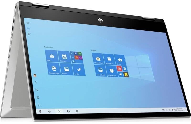 Notebook HP Pavilion x360 14-dw0001nc stříbrný