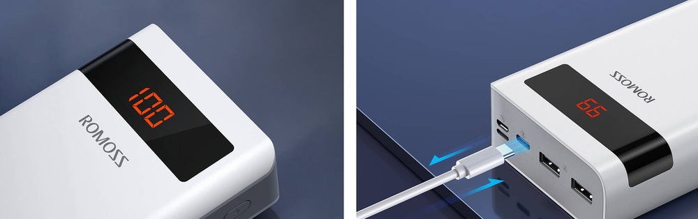 Powerbanka Romoss Sense 8PS Pro 30000mAh 30W bílá Romoss Sense 8PS Pro