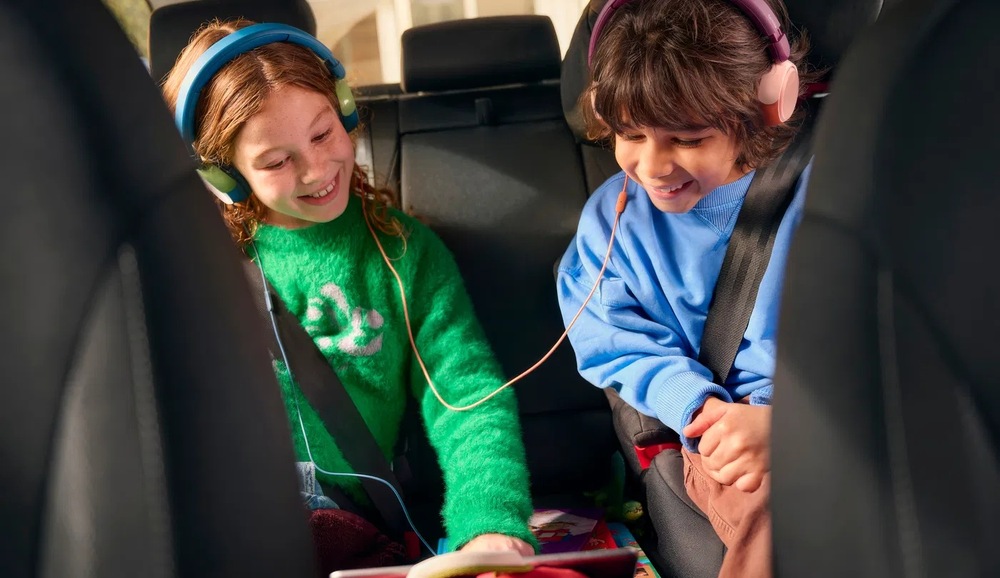 Philips TAK2000MP, fialová/oranžová