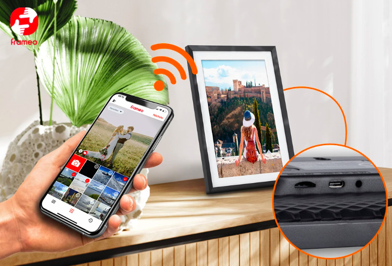 Fotorámeček digitální Rollei Smart Frame WiFi 107