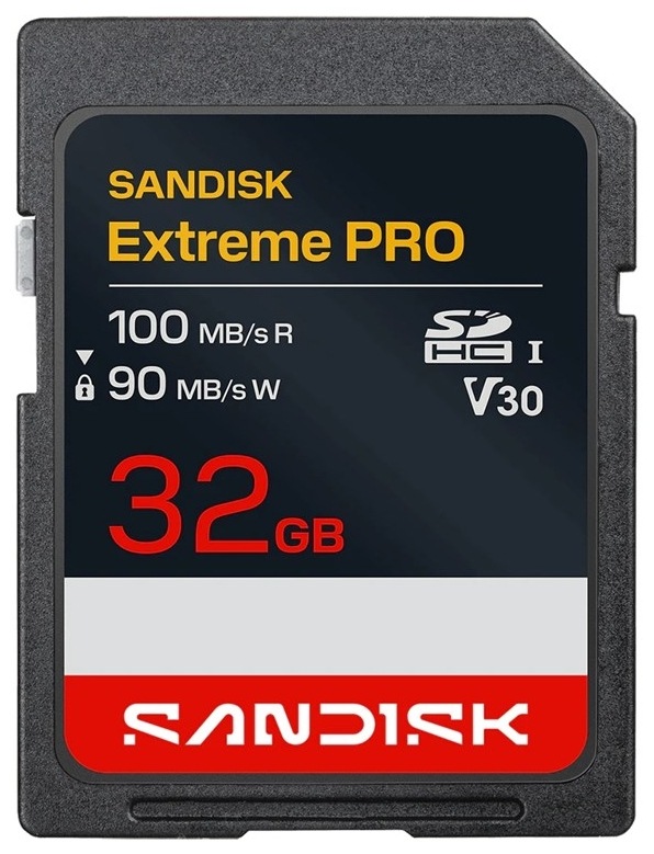 Paměťová karta SANDISK Extreme PRO SD 32GB
