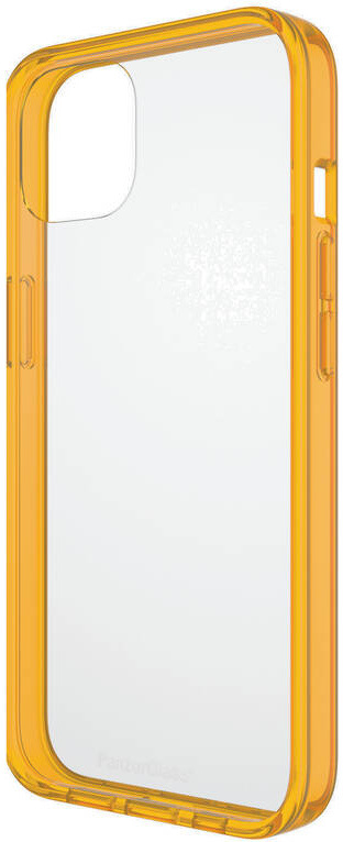 Kryt na mobil PanzerGlass ClearCaseColor na Apple iPhone 13 oranžový/průhledný