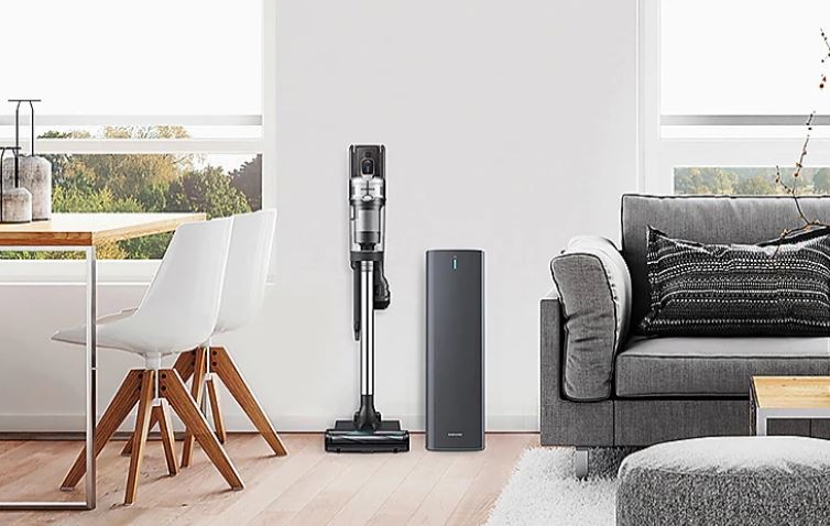 Vysýpací stanice Samsung VCA-SAE903/GE stříbrná