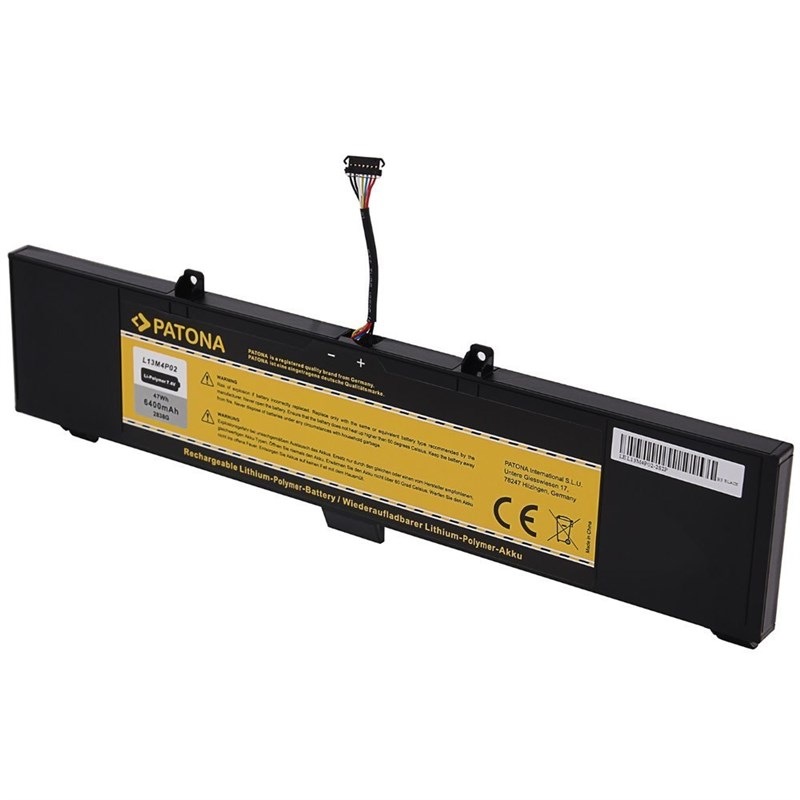 Baterie PATONA pro LENOVO Y50-70 6400mAh Li-Pol 7,4V L13M4P02, L13N4P01 Baterie PATONA pro LENOVO Y50-70 6400mAh Li-Pol 7,4V L13M4P02, L13N4P01