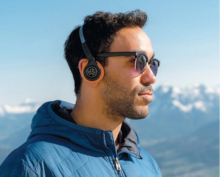 Sluchátka JLab Rewind Wireless Retro 2 černá Sluchátka JLab Rewind Wireless Retro 2 černá