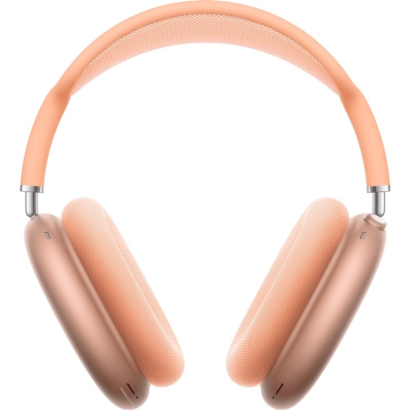 Sluchátka Apple AirPods Max 2, oranžová barva.