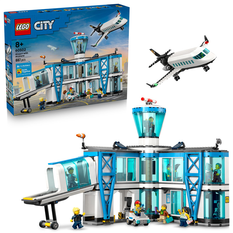 Stavebnice LEGO® City 60502 Letiště s letadlem Stavebnice LEGO® City 60502 Letiště s letadlem