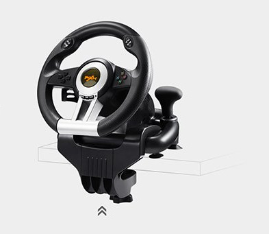 Volant PXN V3PRO Bundle, PC, Switch, PS3/4, Xbox One/X/S series černý PXN V3PRO Bundle uchytíte snadno pomocí přísavek